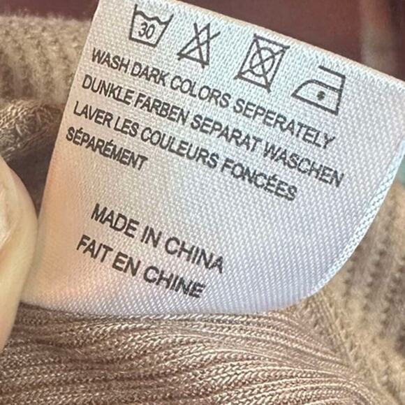 Newchoice Womens Shacket Waffle Fabric Stretch Brown Button Front Size Large - Picture 8 of 10